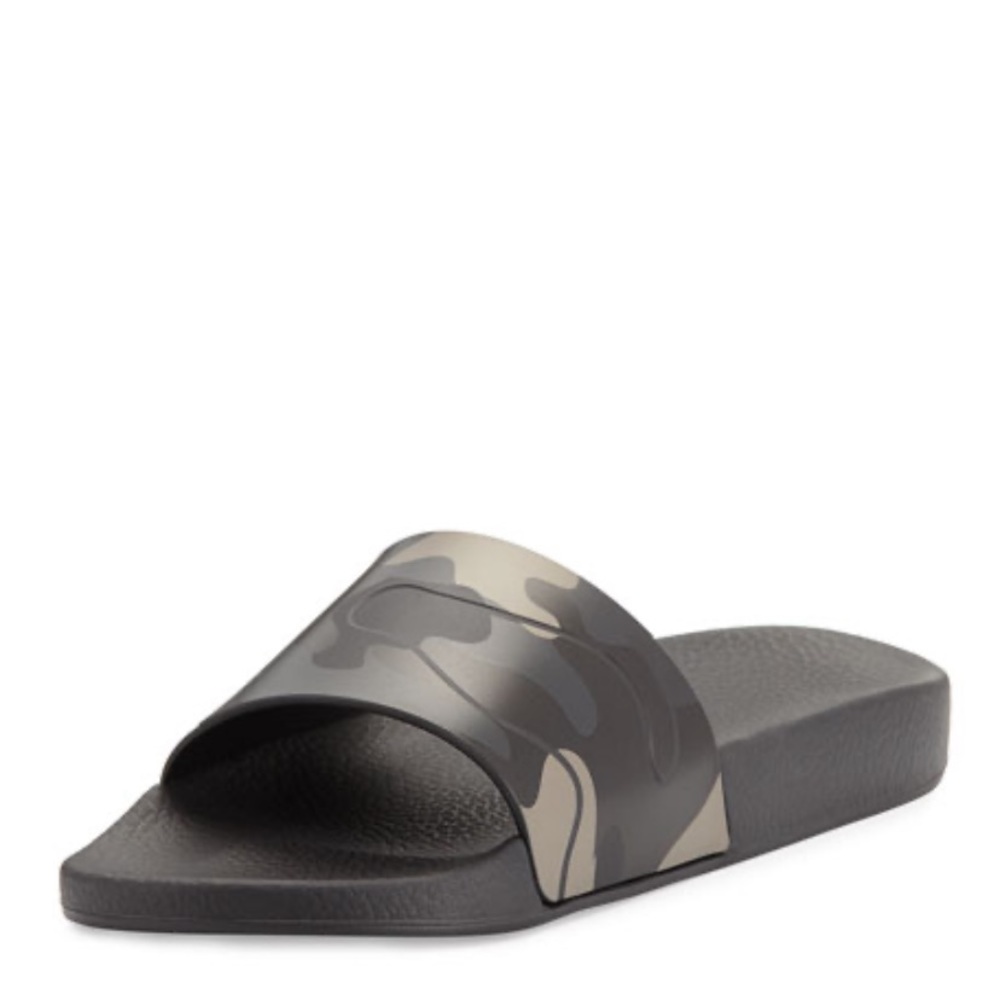 Valentino garavani camouflage sandal slides NWB